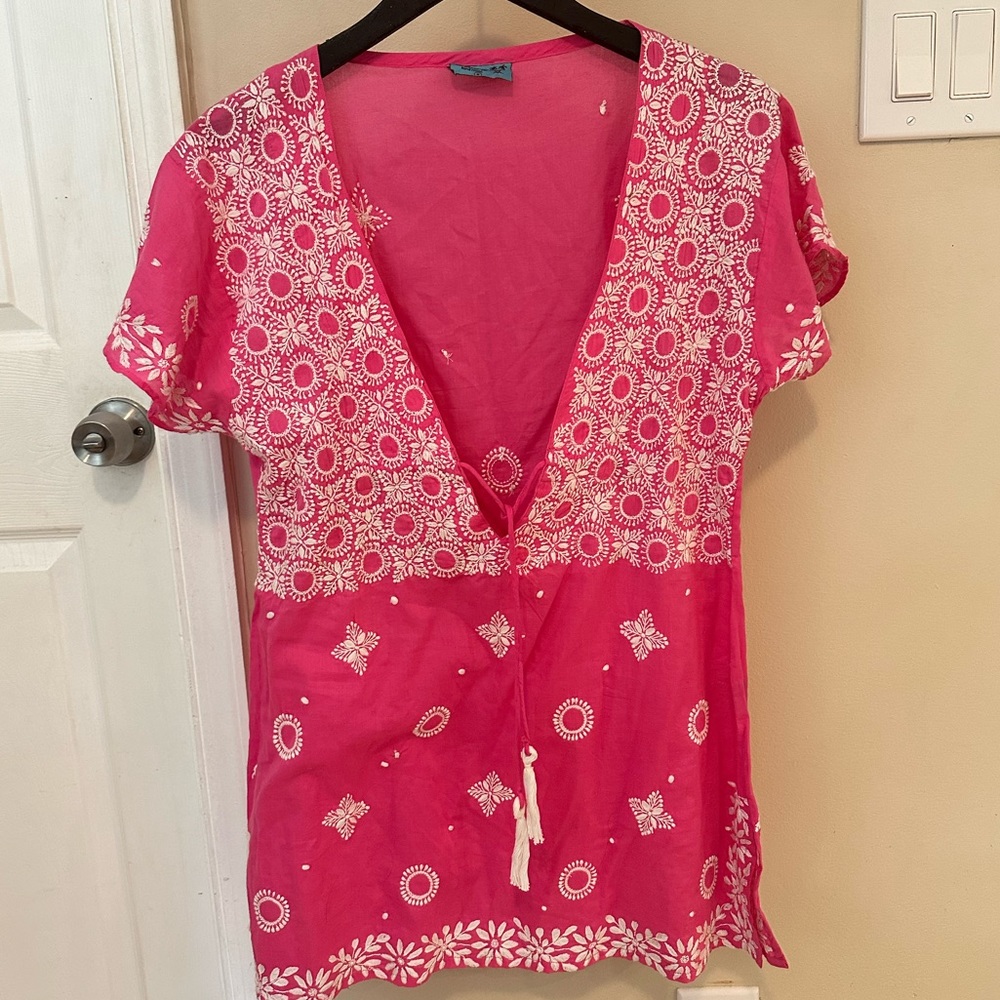 Letarte Handmade Cover up / Blouse / Top M